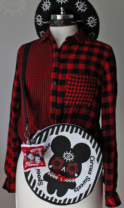 Spooky Mouse Crossbody & Keychains