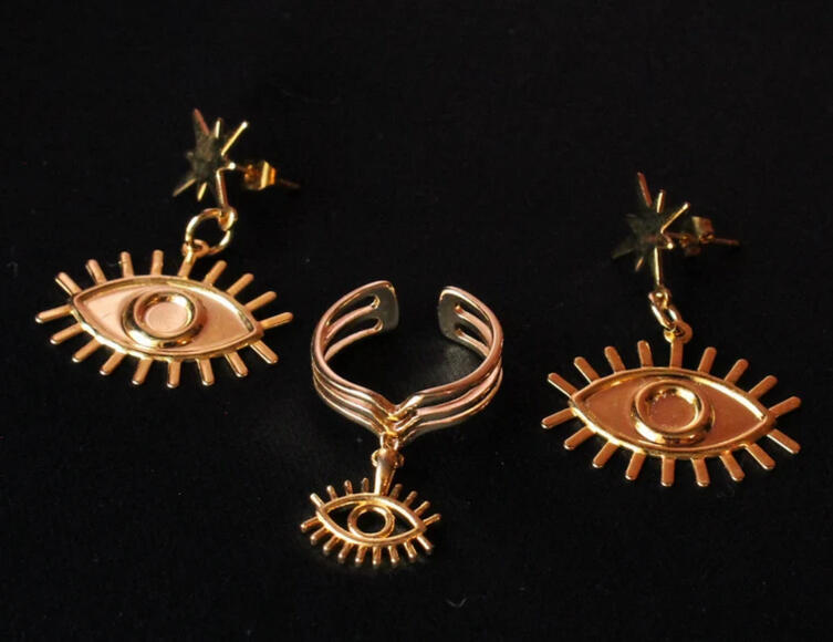 Eyedolatry Jewelry Set